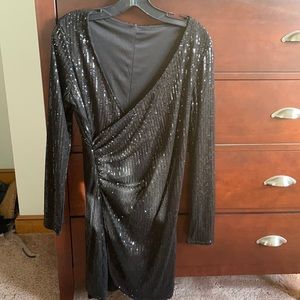 Black Sequence dress